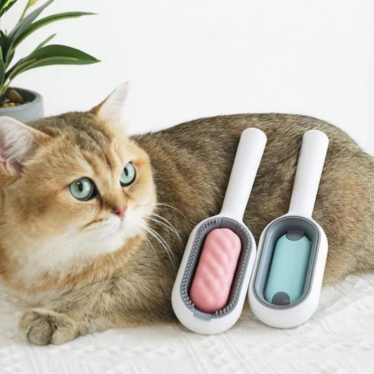 The perfect anti-hair cat brush
